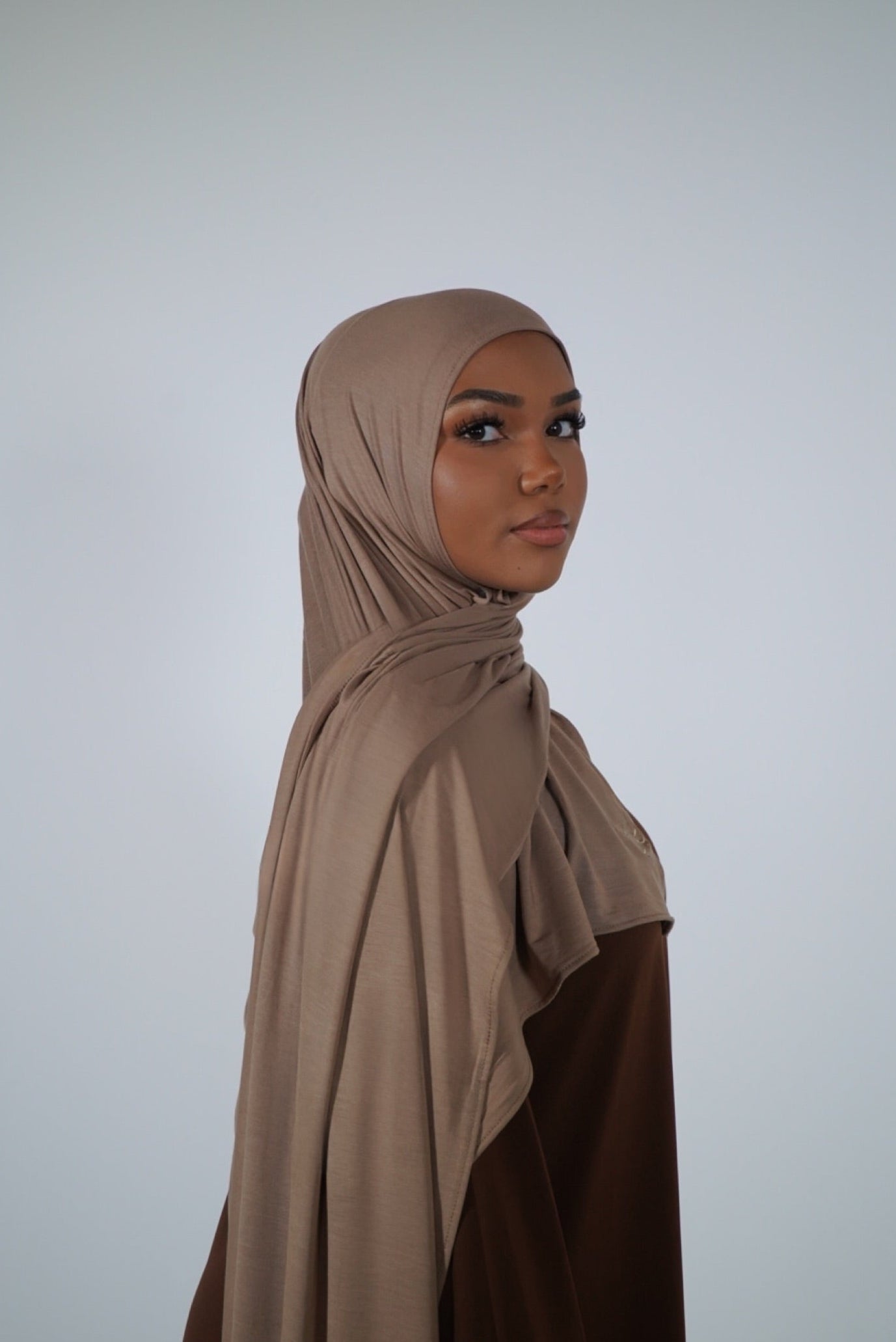 LATTE BROWN- Bamboo Jersey