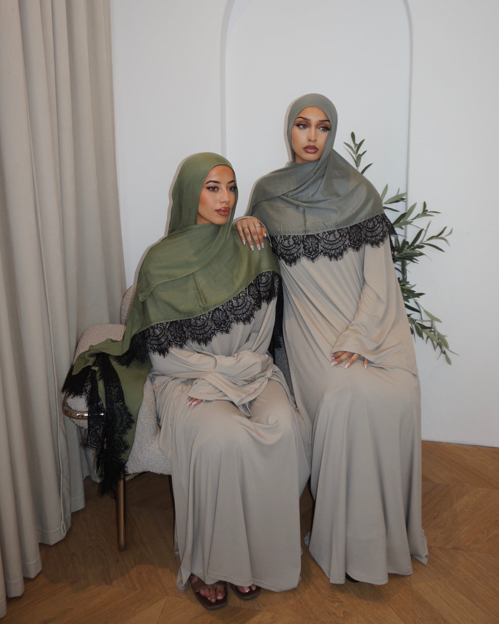 STONE VEIL- Premium Jersey Abaya