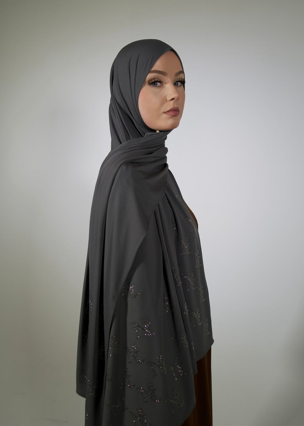 GRAPHITE MIST- Premium Rhinestone Jersey