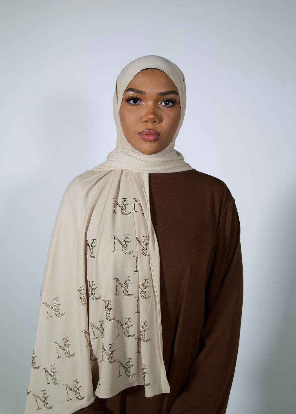 SAND MINK- Premium Rhinestone Jersey