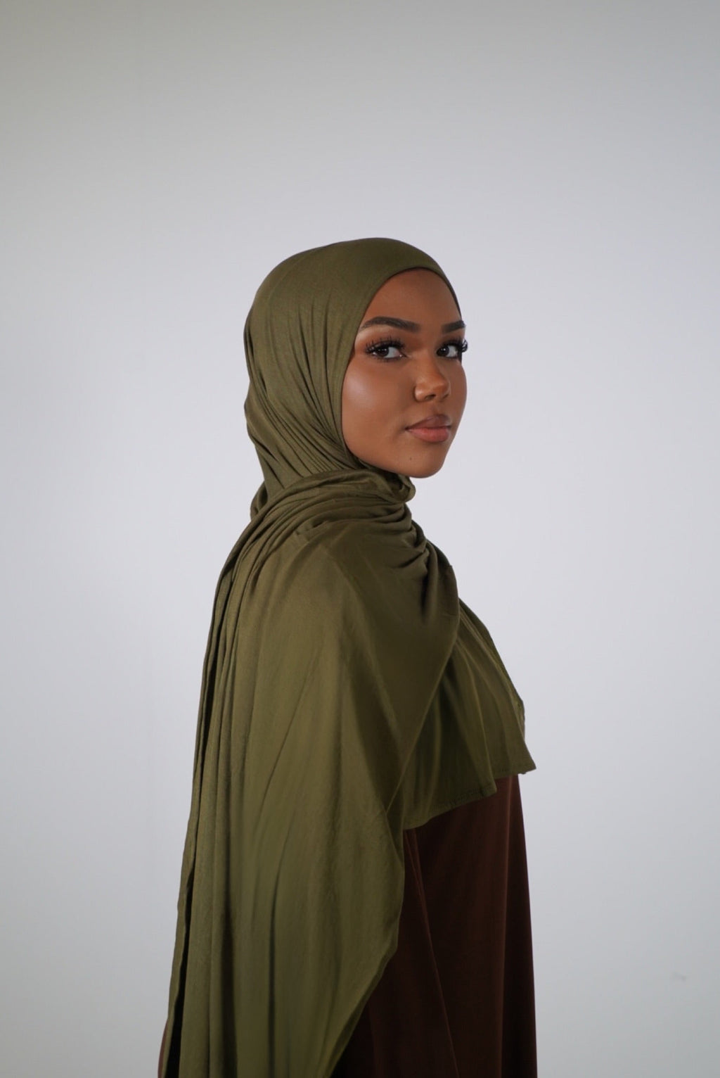 OLIVE MOSS- Bamboo Jersey