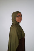 OLIVE MOSS- Bamboo Jersey