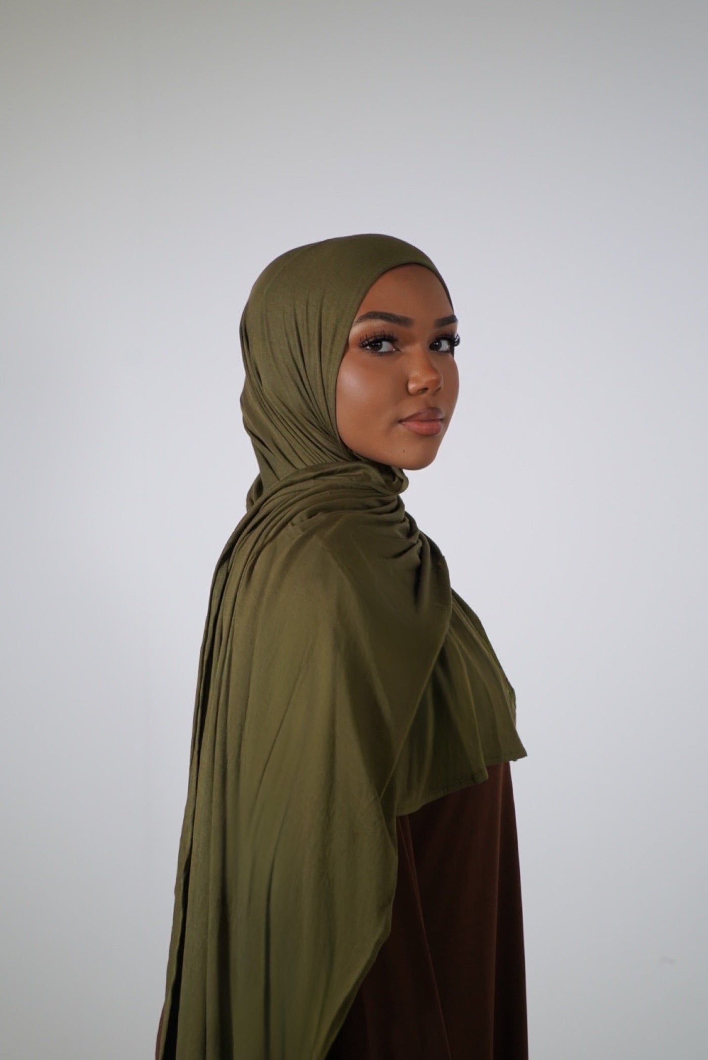 OLIVE MOSS- Bamboo Jersey