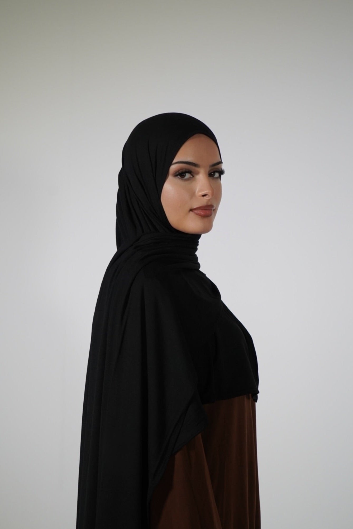NOIR BLACK- Bamboo Jersey