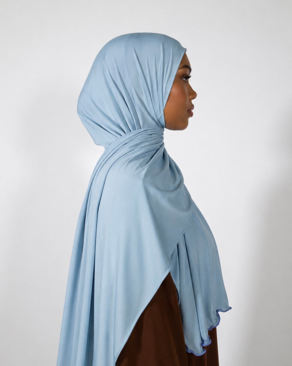 MISTY DENIM- Premium Ripple Jersey