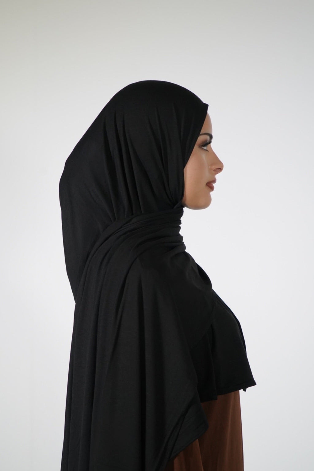 NOIR BLACK- Bamboo Jersey