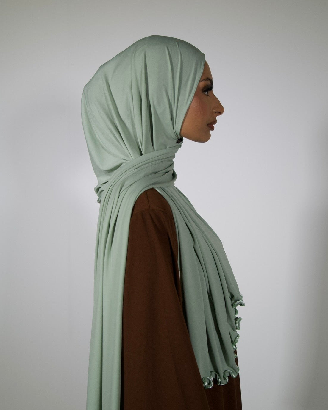 SOFT THYME- Premium Ripple Jersey
