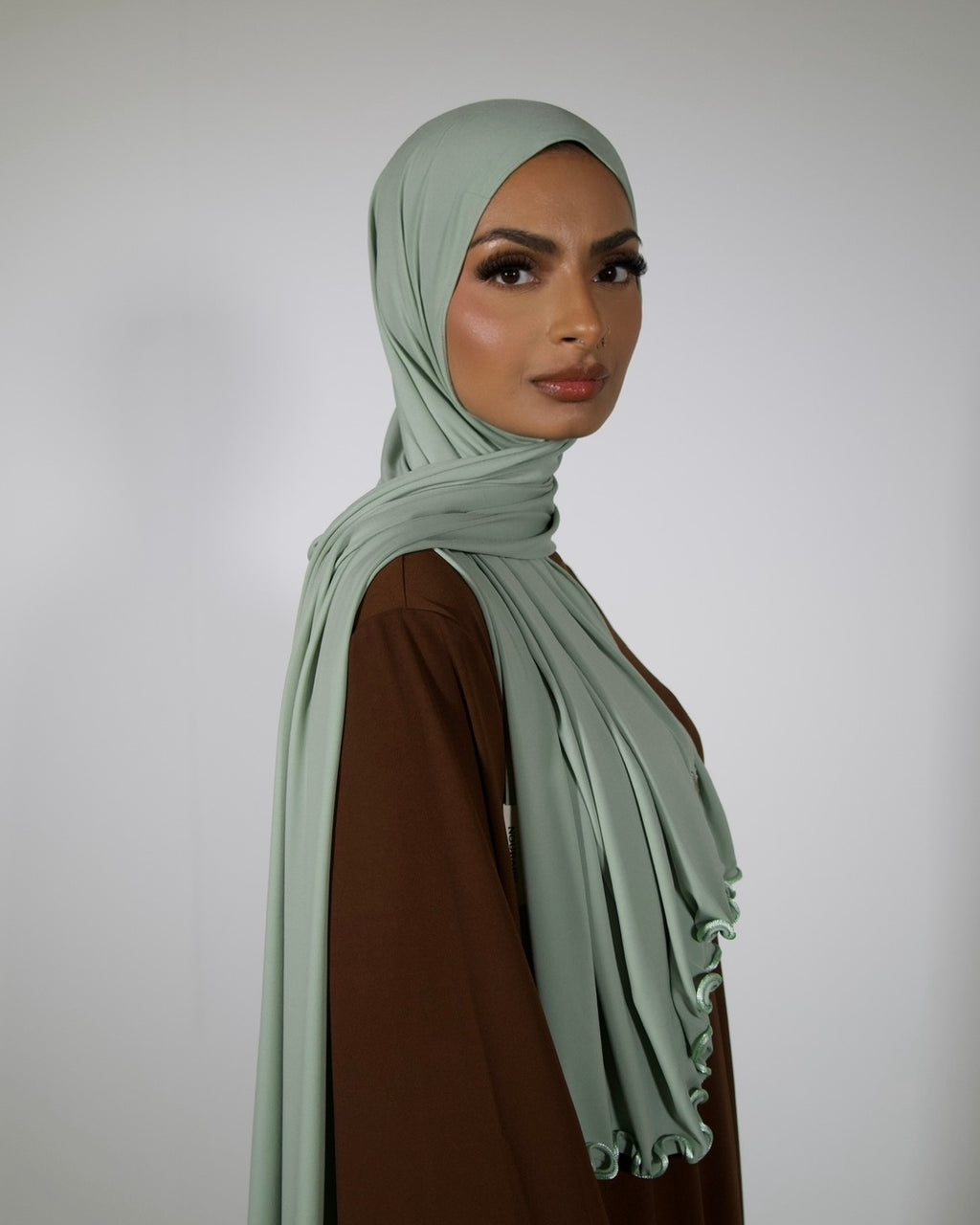 SOFT THYME- Premium Ripple Jersey