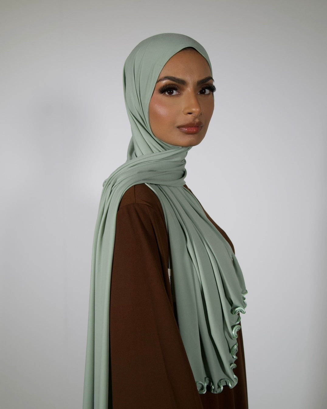 SOFT THYME- Premium Ripple Jersey